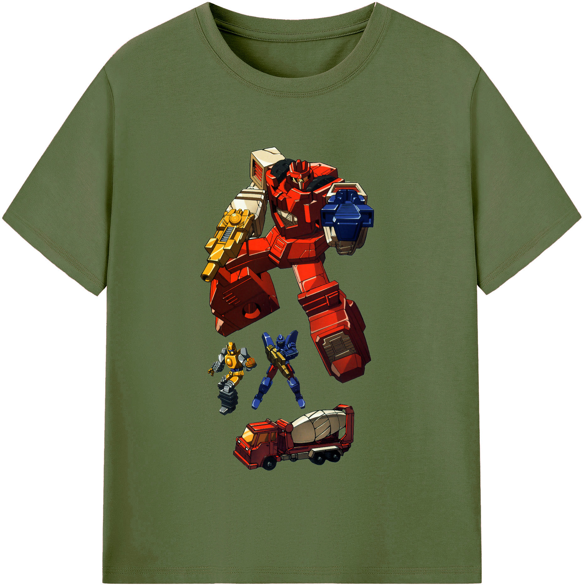 （画像用）  綿100％半袖Tシャツ（フロントプリント）
